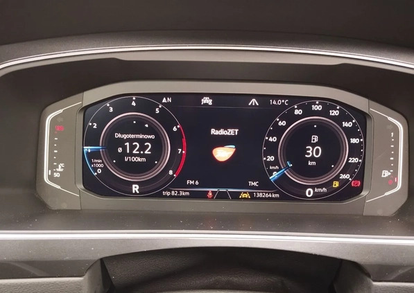 Volkswagen Tiguan cena 123899 przebieg: 138181, rok produkcji 2019 z Barcin małe 277